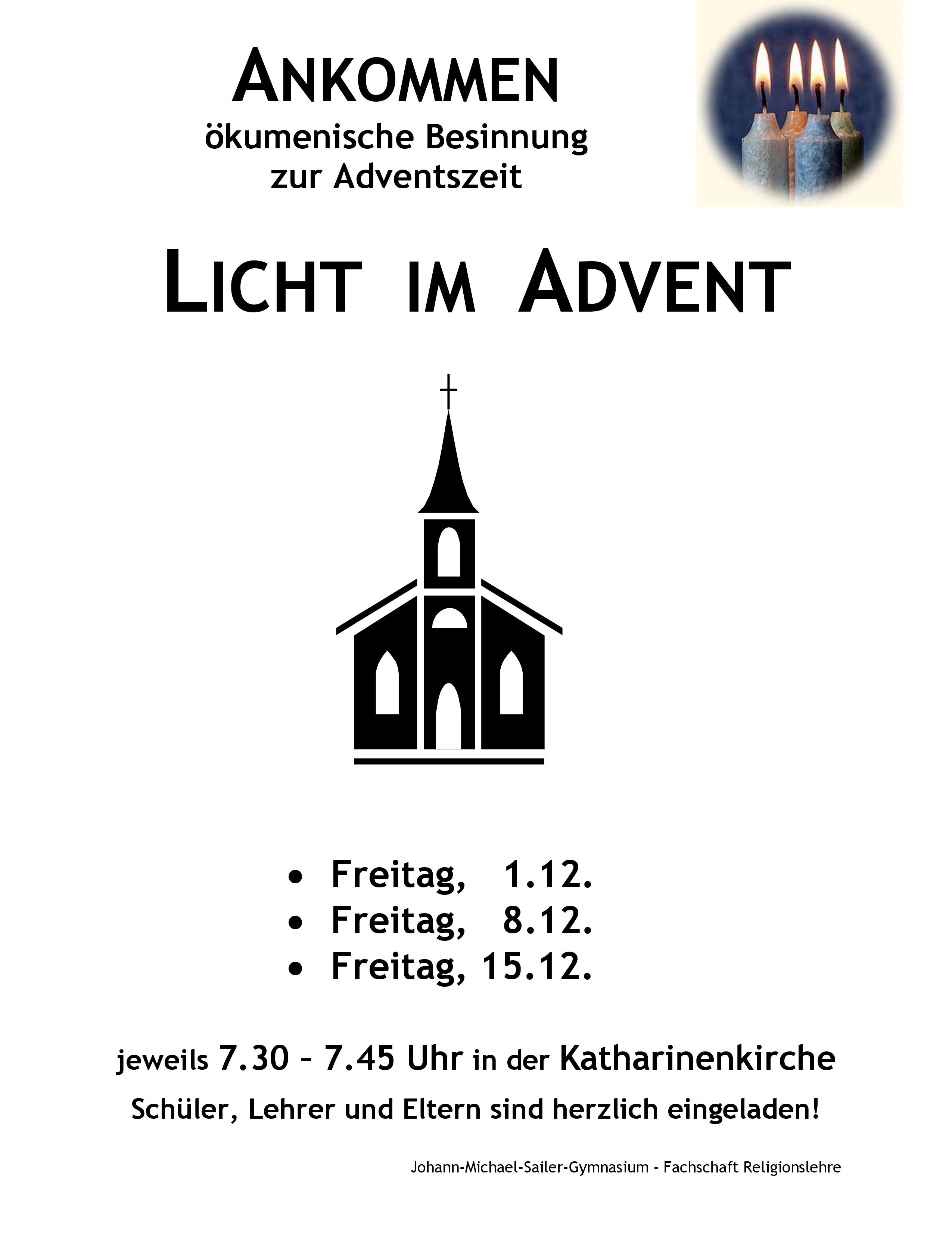Licht im Advent